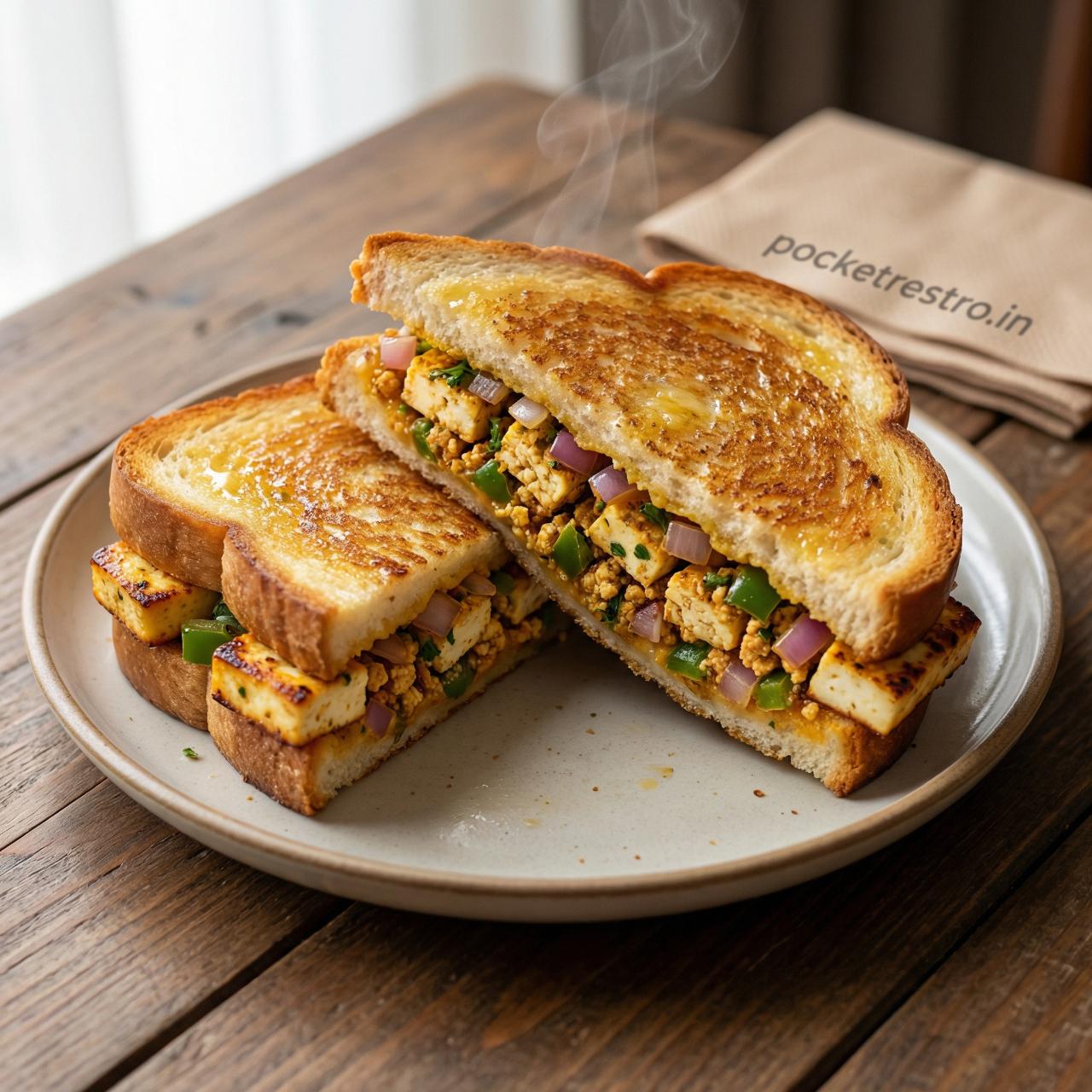 Sandwich Paneer Sandwich