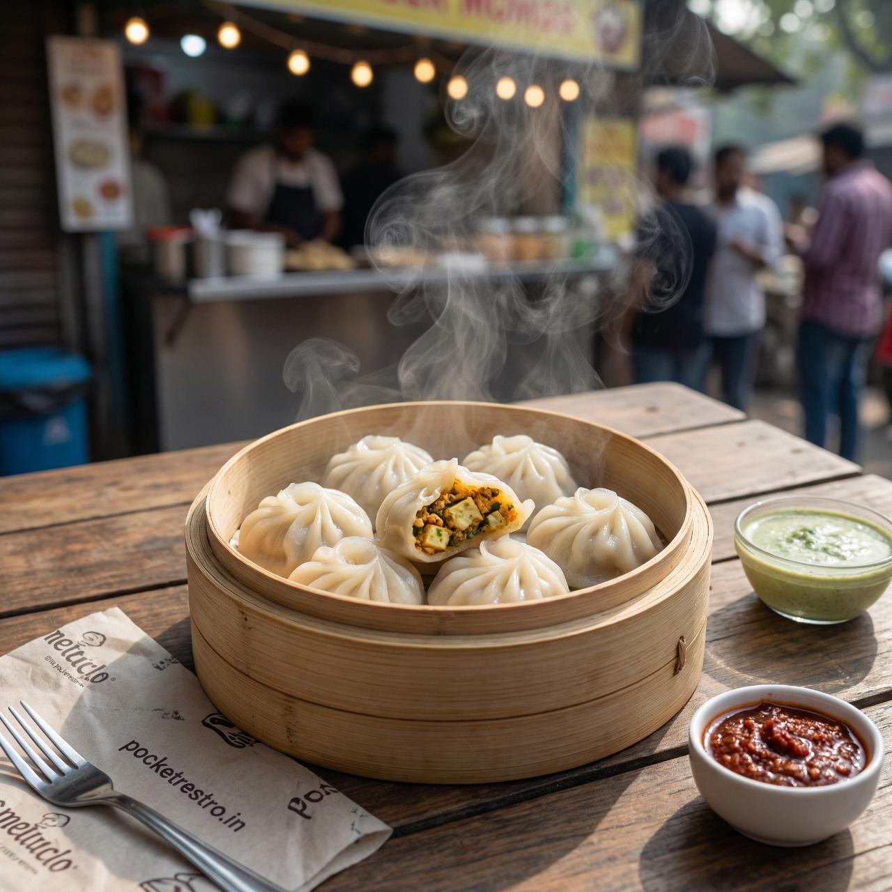 Momo Paneer Steam Momo
