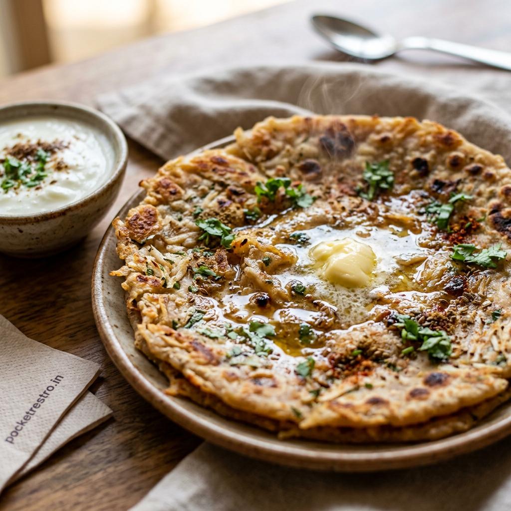 Classic Paratha Mooli Paratha