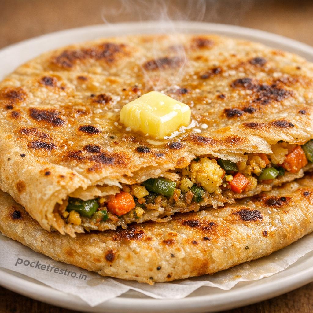 Combo Paratha Mix Veg Paratha