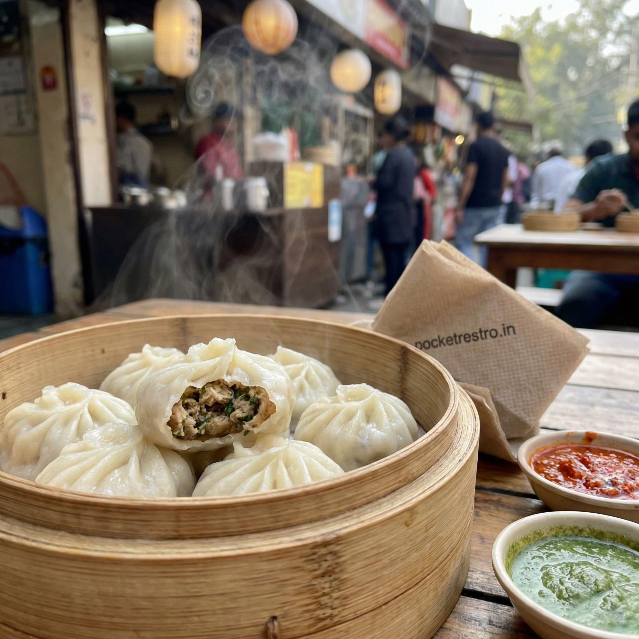 Momo Chicken Steam Momo