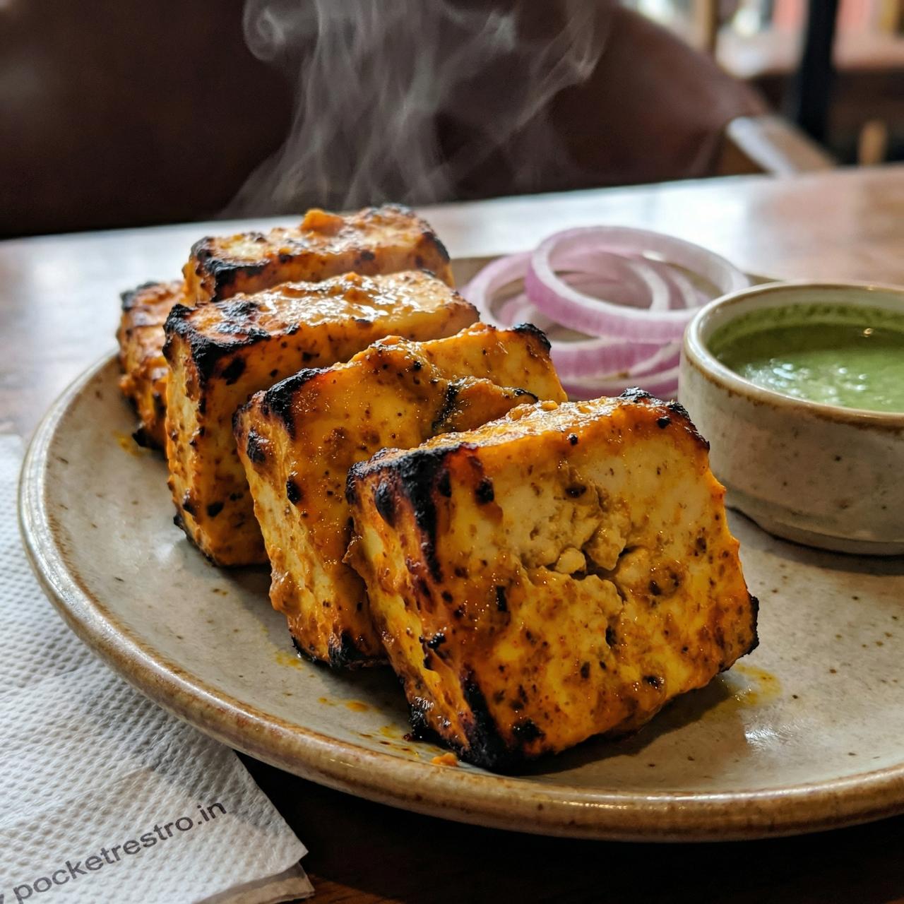 Veg Starters Paneer Tikka (Half)