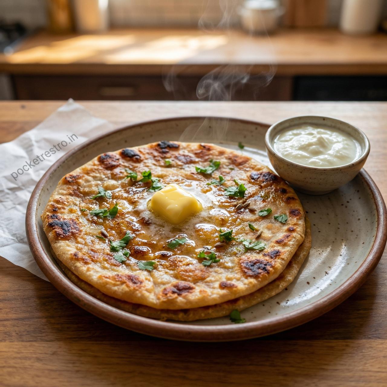 Classic Paratha Paneer Paratha