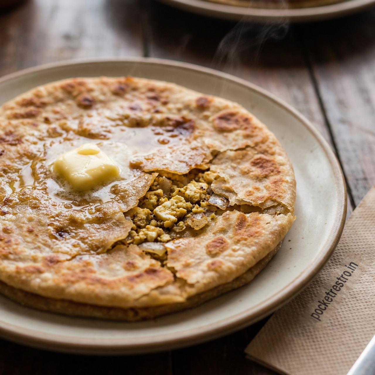 Combo Paratha Paneer Pyaaz Paratha