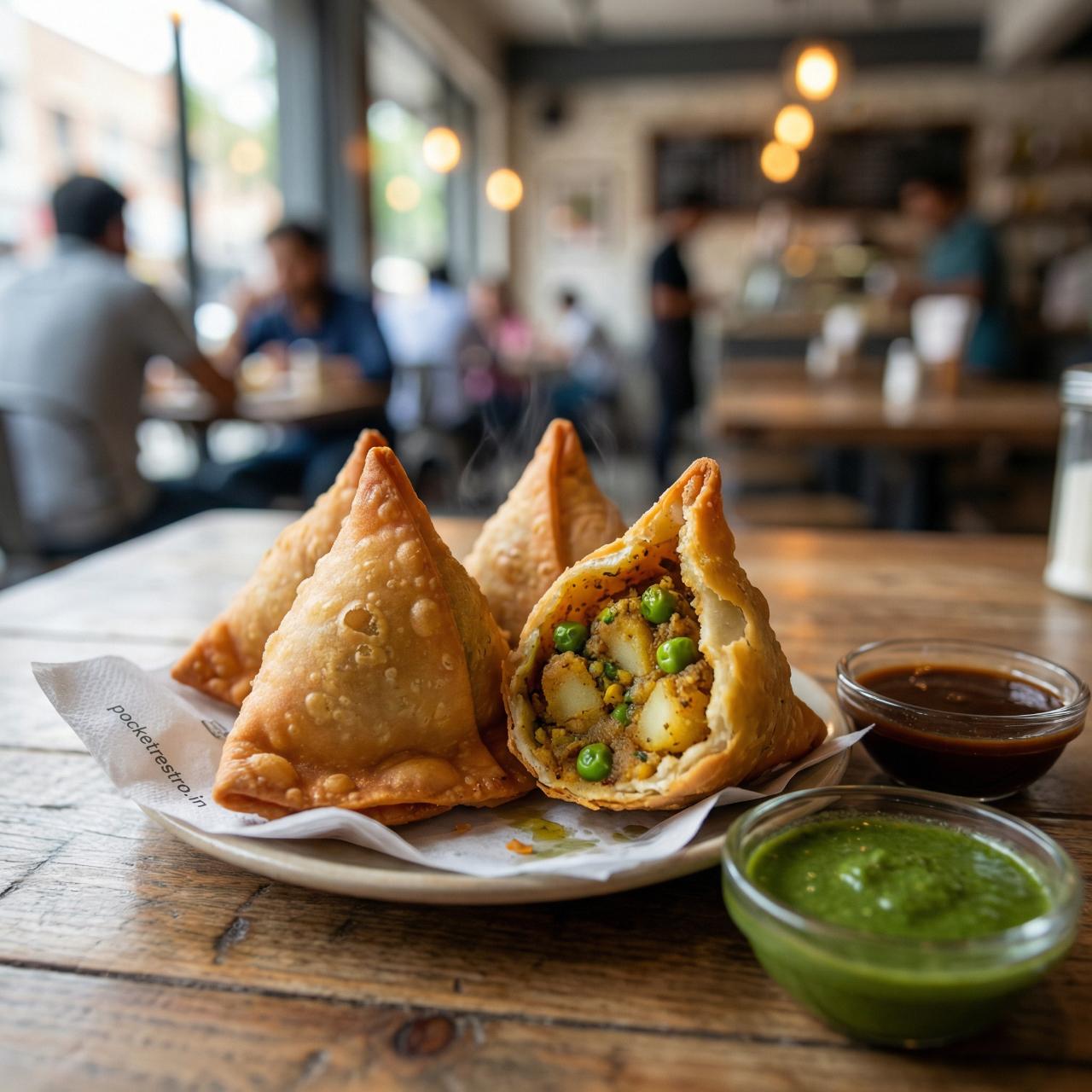 Snacks Samosas