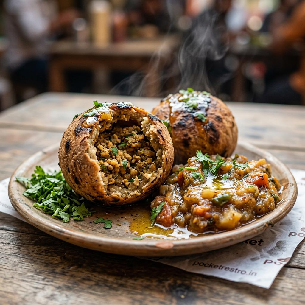 Bihari Special Litti Chokha (Butter)