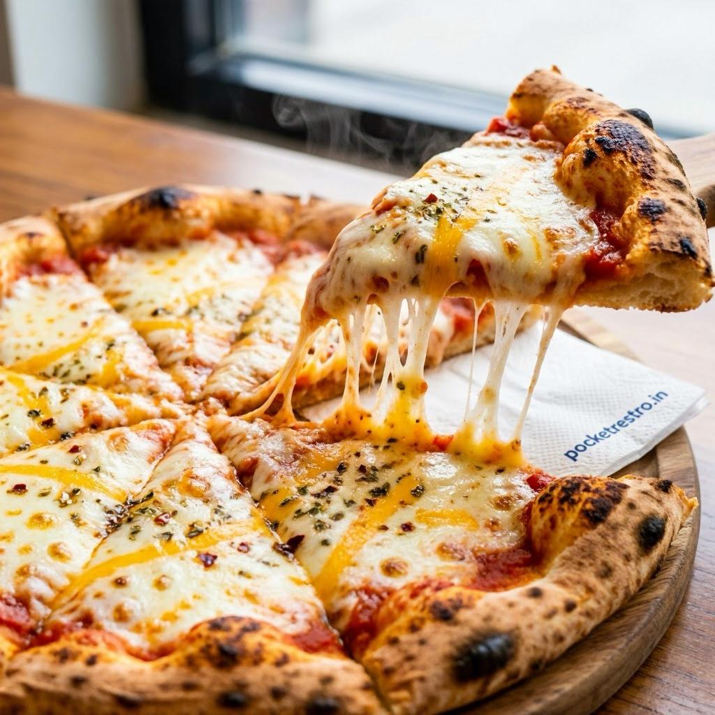 Simply Veg Pizza Double Cheese Margherita