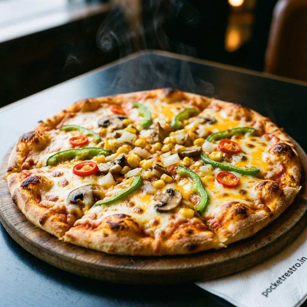 Simply Veg Pizza Country Feast Cheese Pizza