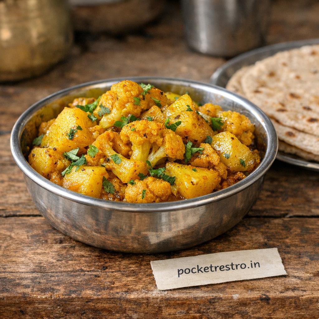 North Indian Veg Curries Aloo Gobi (Half)