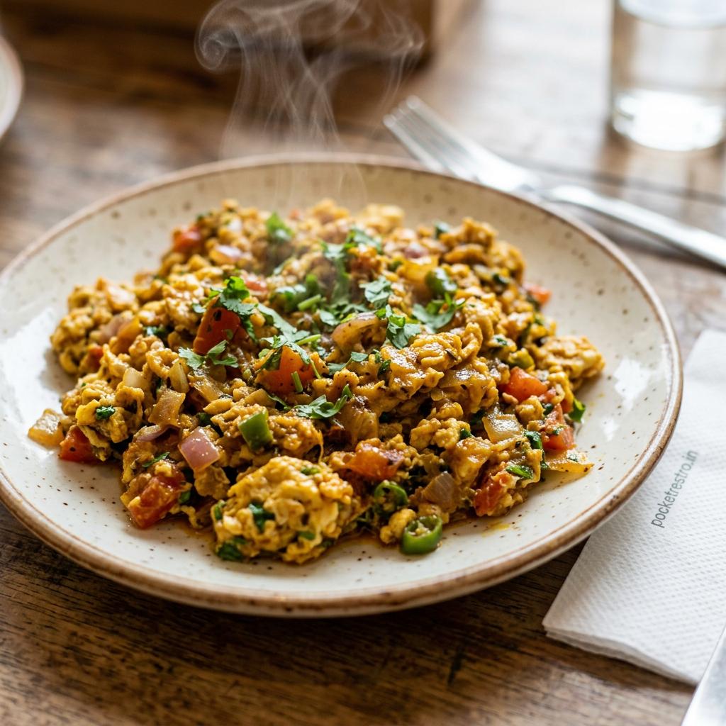 Egg Dishes Anda Bhurji
