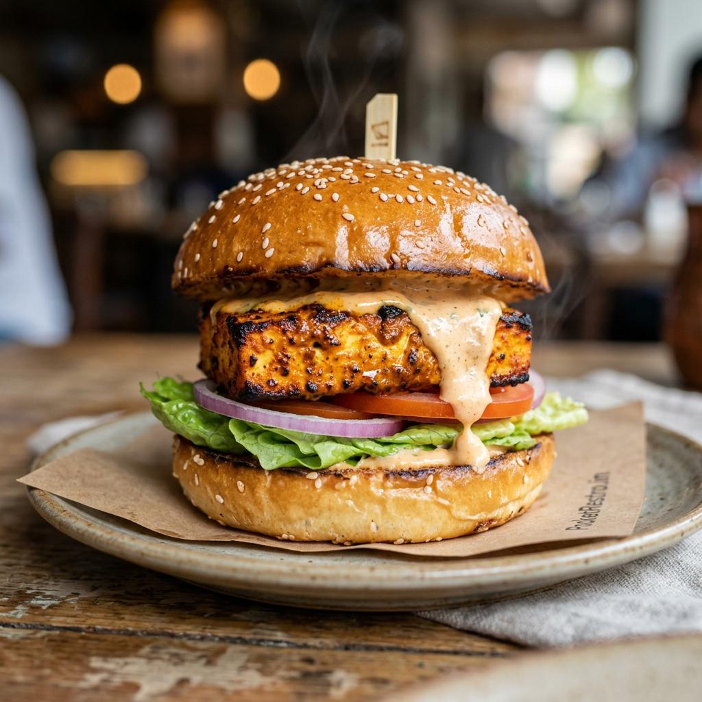 Burger Tandoori Paneer Burger