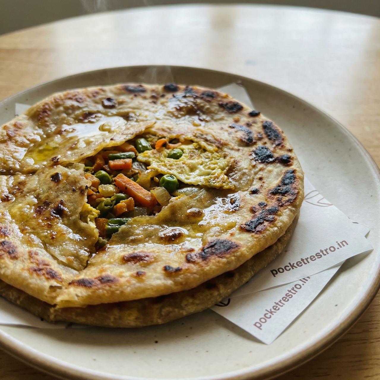 Egg Paratha Mix Double Egg Paratha