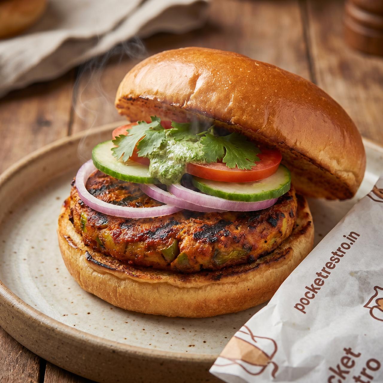 Burger Veggie Tandoori Burger