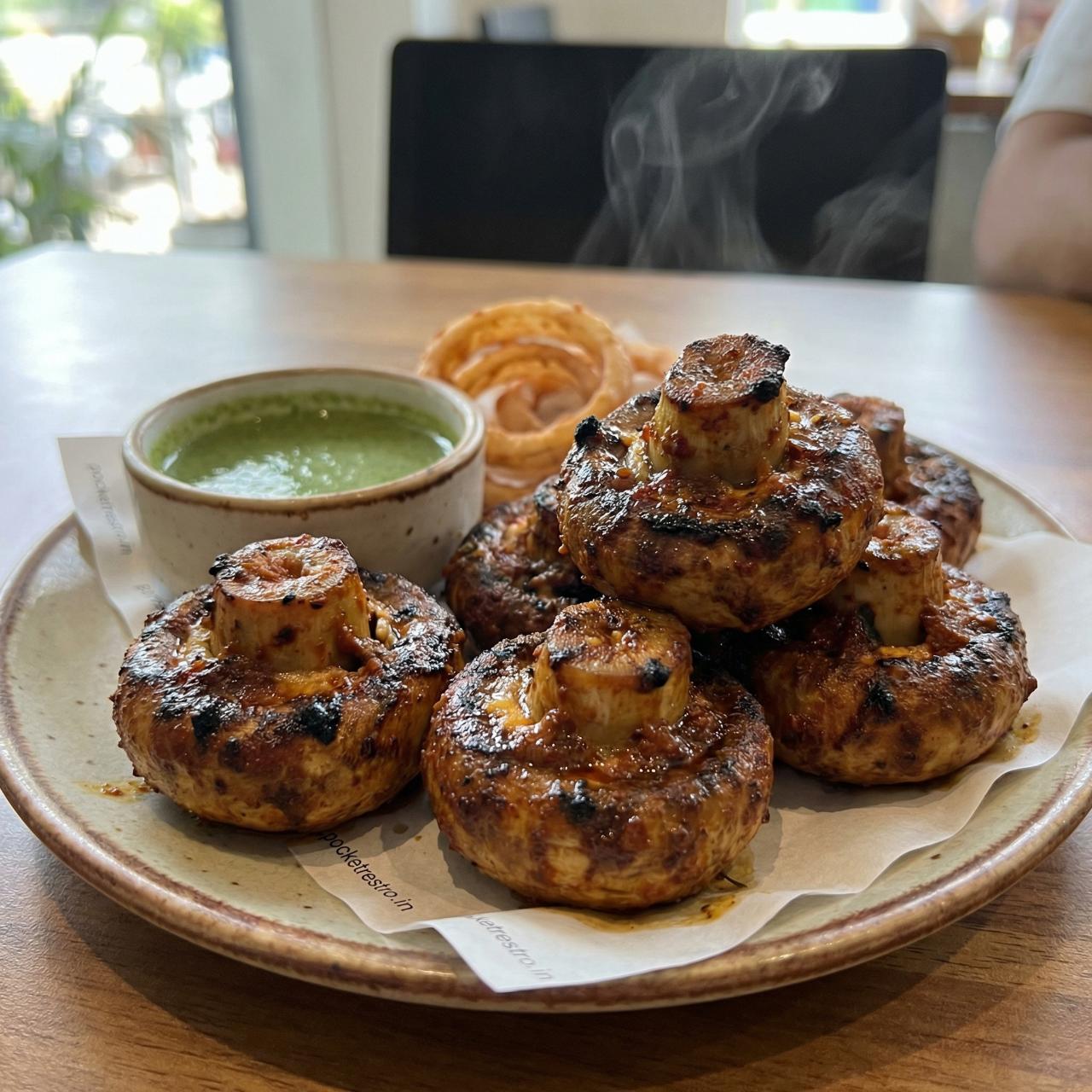 Veg Starters Mushroom Tikka (Half)