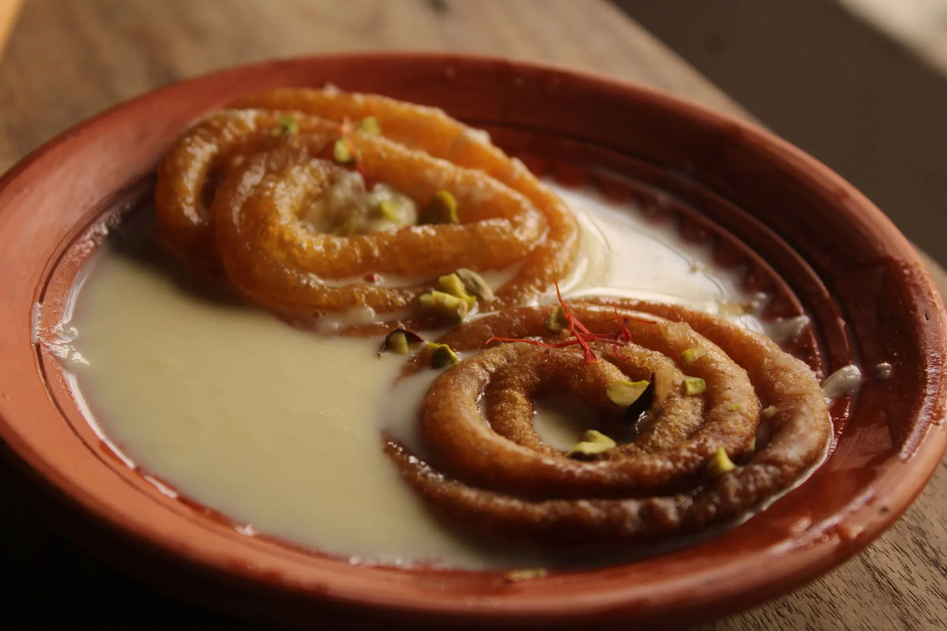 Authentic Bihari Khaja with Warm Rabri