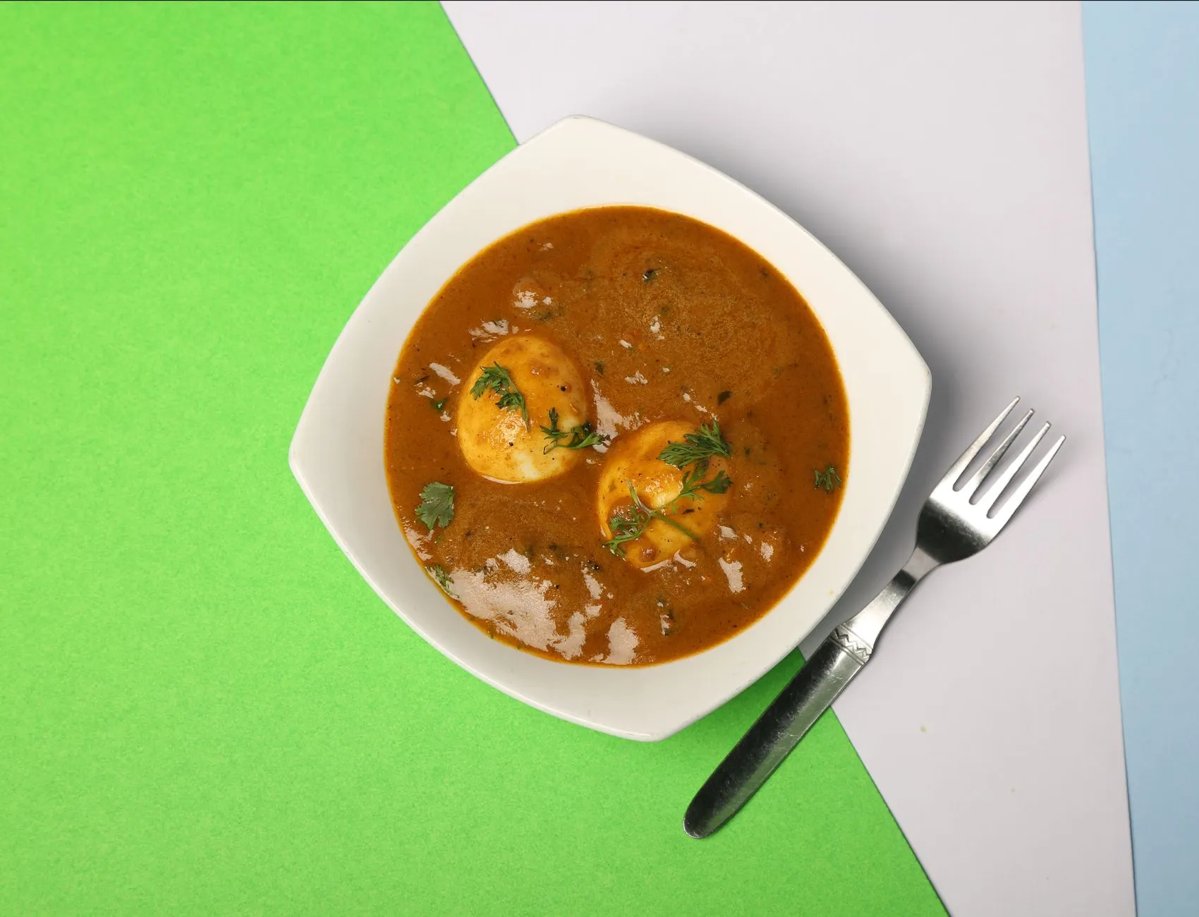 Puducherry Creole Egg Curry
