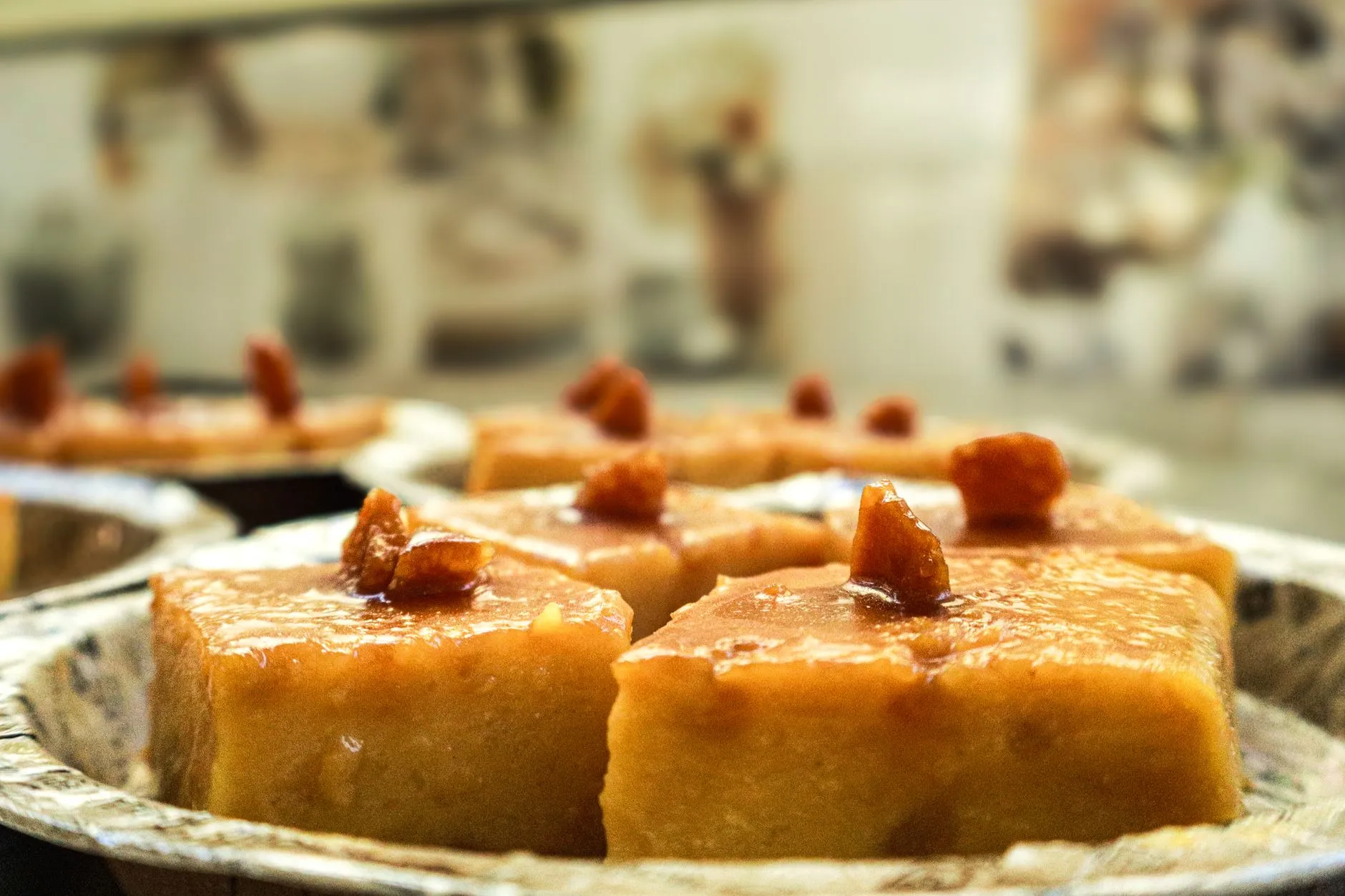 Authentic Odia Chenna Poda with Warm Sweet Chashni