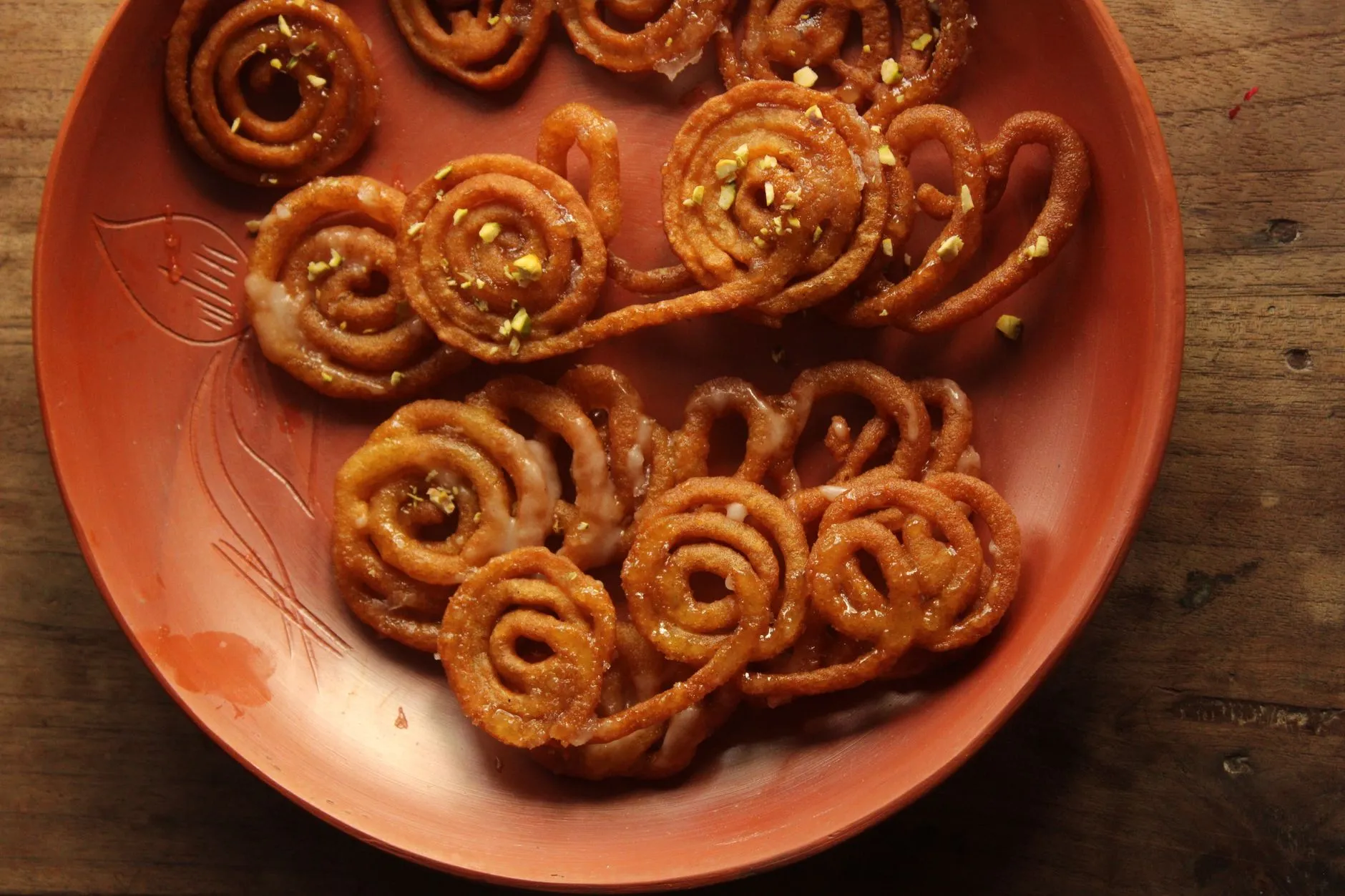 Authentic Bihari Khaja with Warm Sugar Syrup