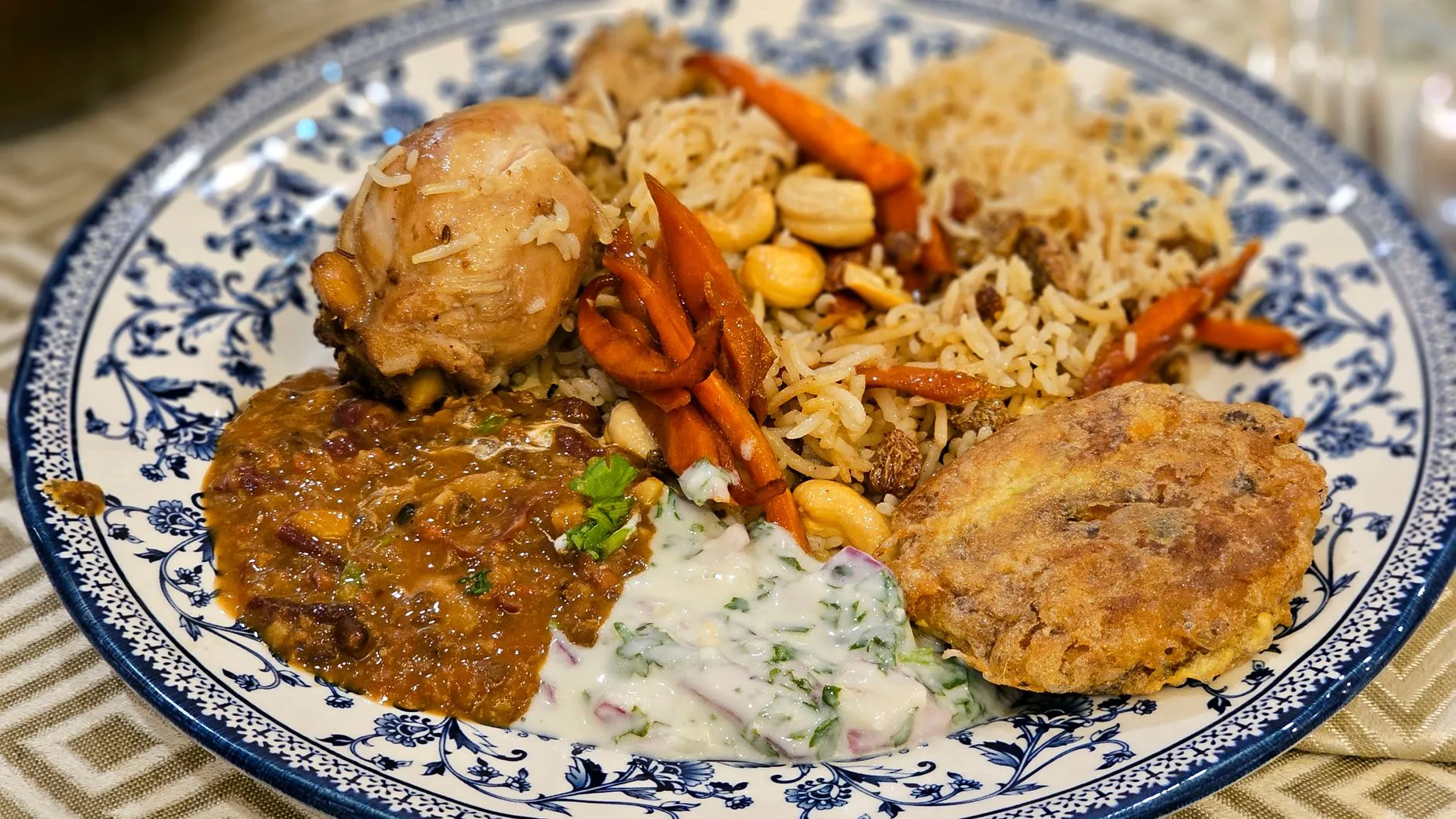 Bihari Tilauri Chutney Chana Dal Pulao with Raita, Papad and Aloo Bhujia Plus Extra Special Feast Feast Feast Feast Feast Feast Feast Feast Feast Feast Feast Feast Feast Feast Feast Deluxe Edition