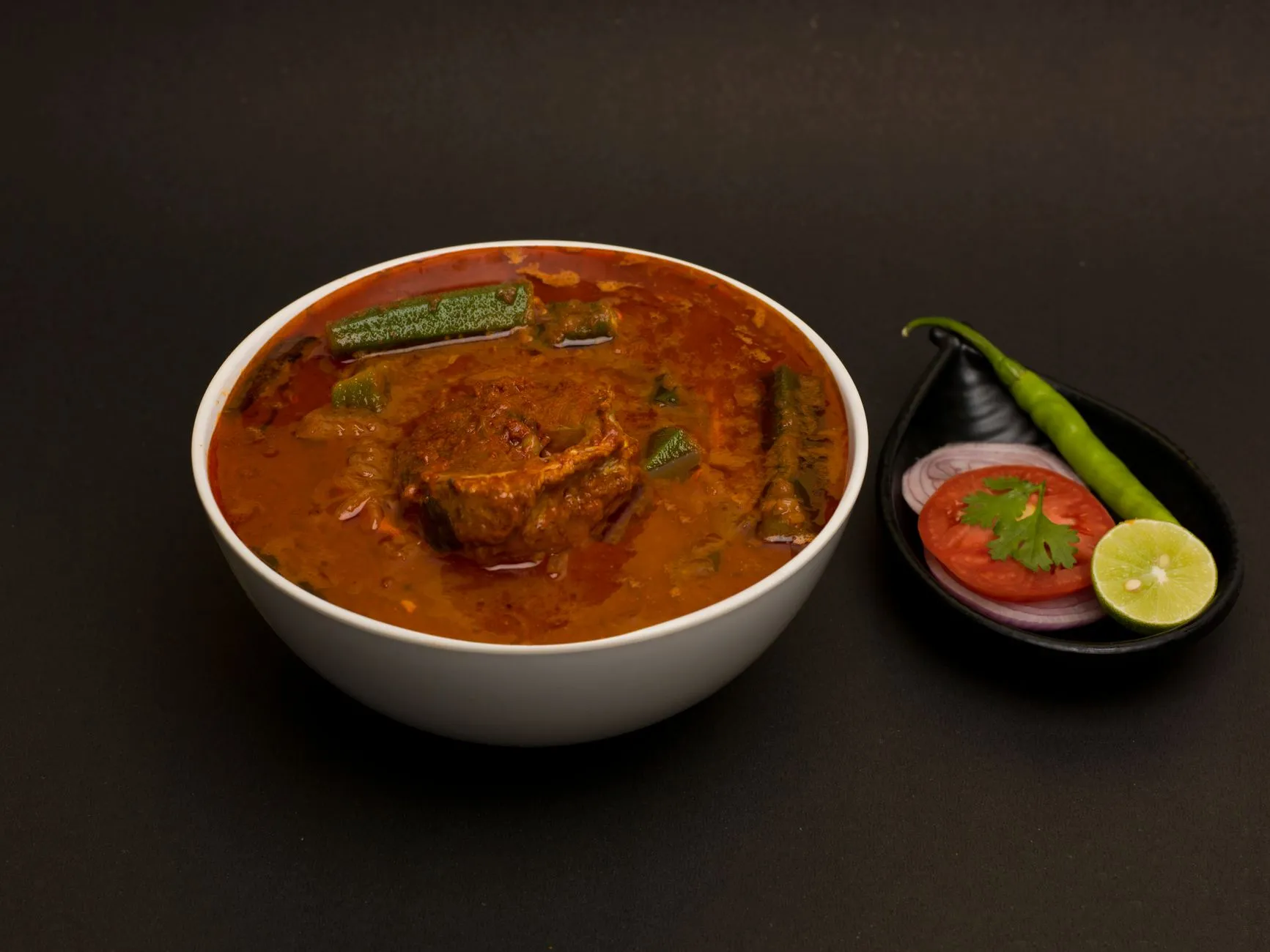 Coorgi Kadambuttu with Mutton Curry
