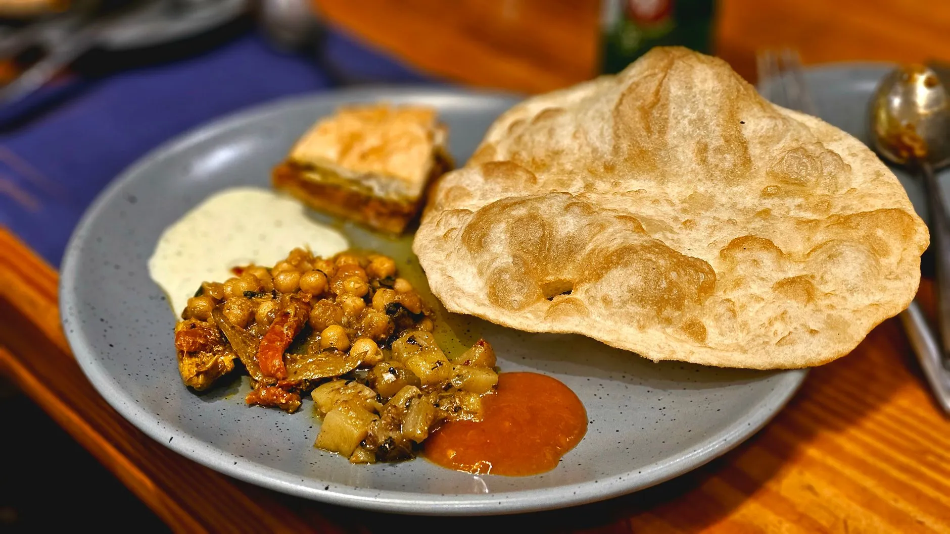 Authentic Bihari Dal Puri with Kheer