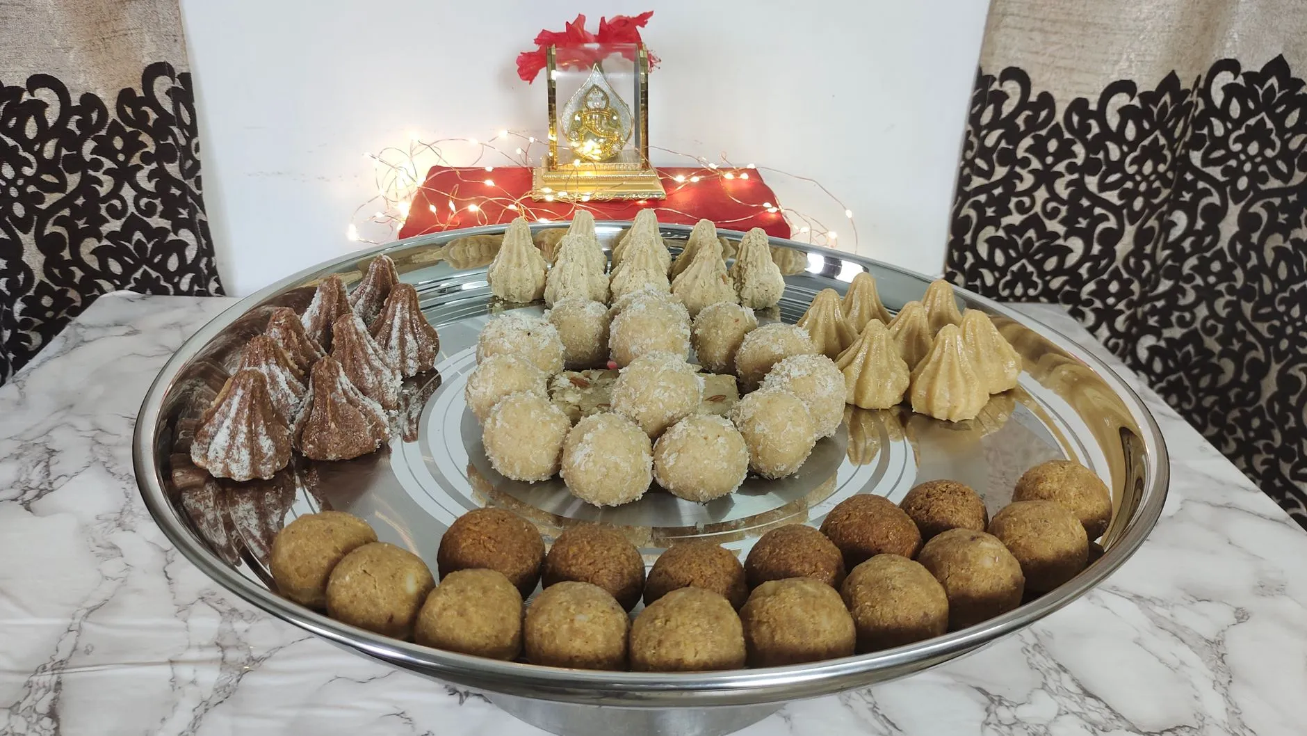 Authentic Kannadiga Holige with Coconut Jaggery Filling