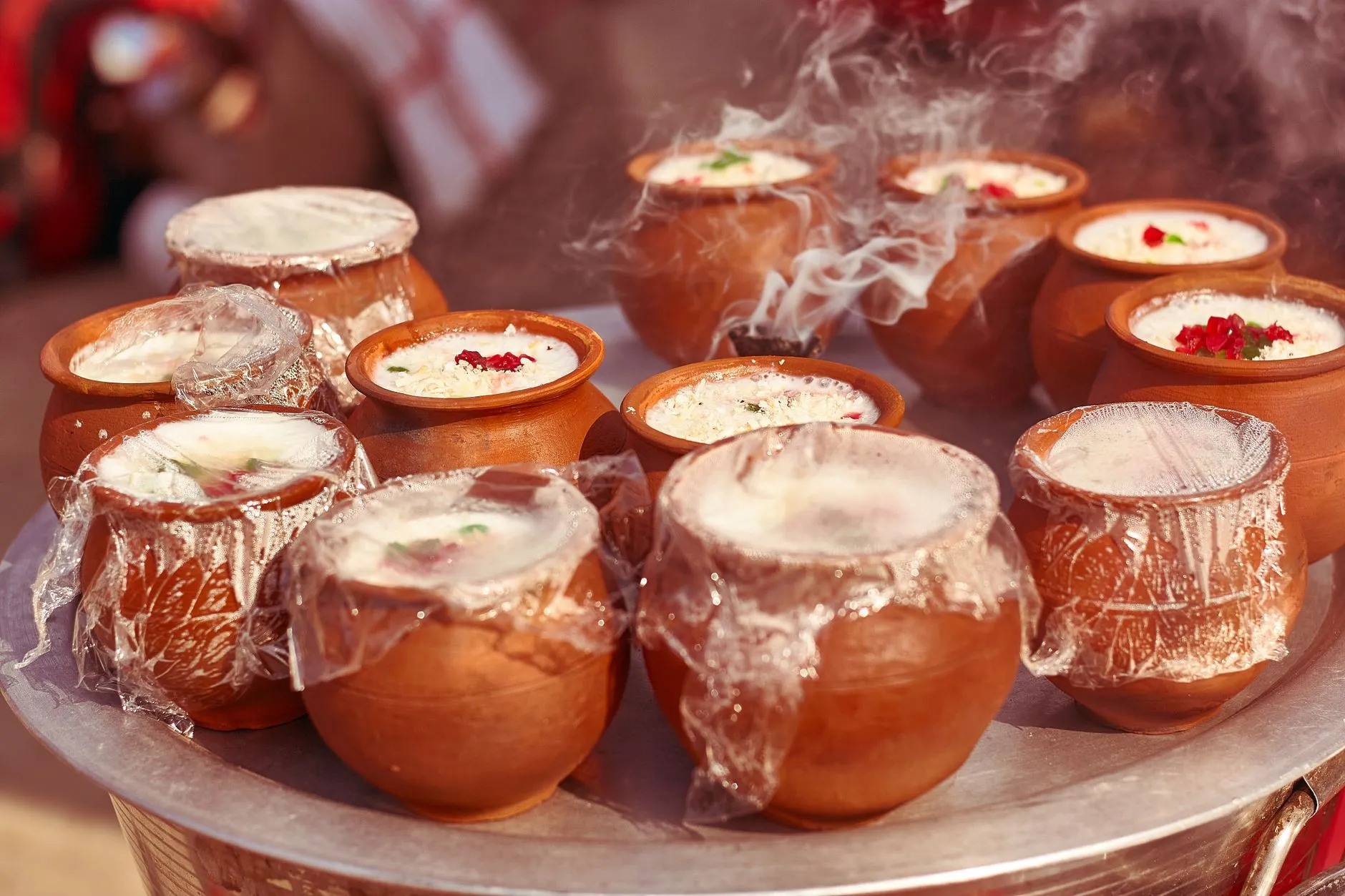 Authentic Haryanvi Kachi Lassi with Bajra Biscuit