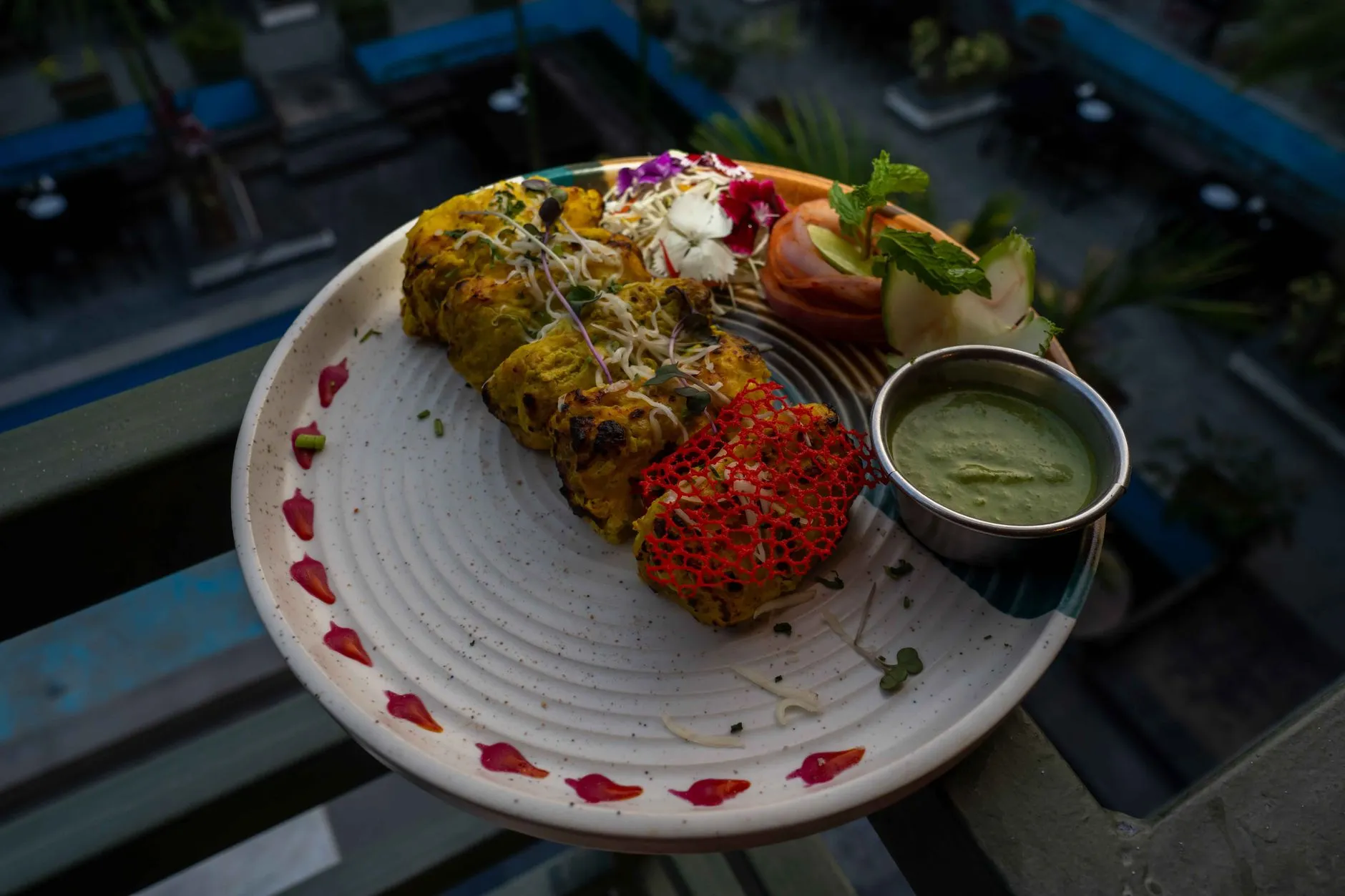 Authentic Himachali Patrodu with Pahadi Mint Chutney