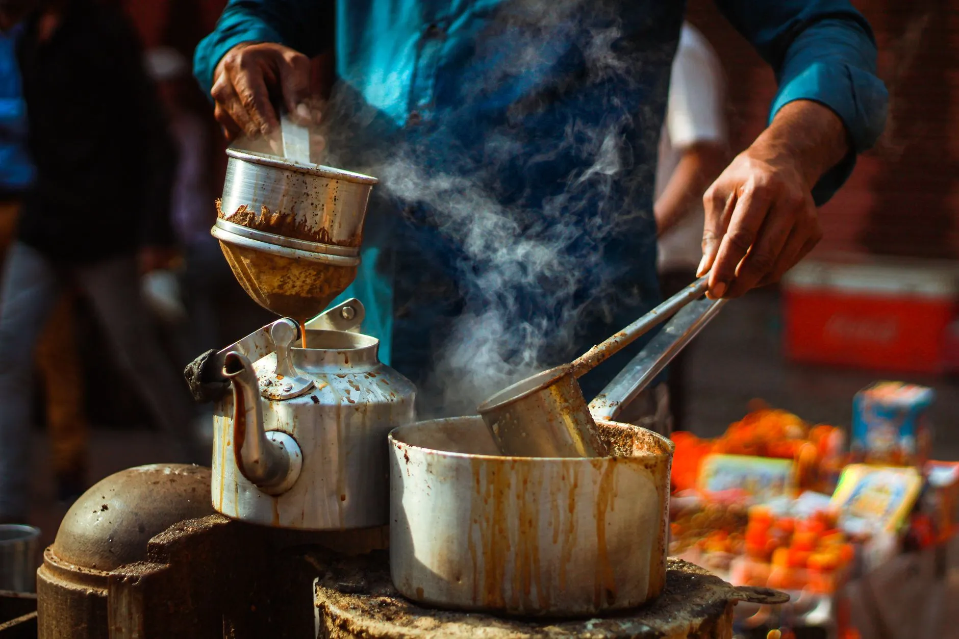 Authentic Banarasi Chura Matar with Warm Chai